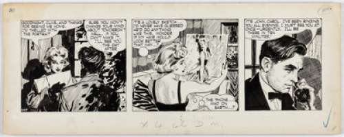 Wright, David | David Wright Carol Day Daily Comic Strip #547 Original Art (London Daily Mail, c.1958). ... | Heritage