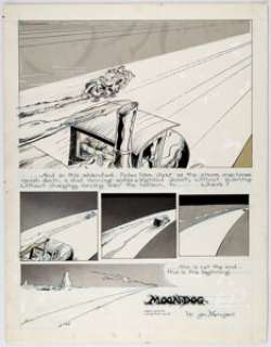 Metzger, George | George Metzger Moondog (nn) Story Page 31 Original Art (Print Mint, 1969).... | Heritage