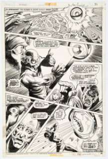 Brunner, Frank | Frank Brunner and Dick Giordano Doctor Strange #5 Story Page 16 Original Art (Marvel, 1974).... | Heritage