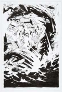 Benes, Ed | Ed Benes Steel #1 Story Page 10 Original Art (DC, 2011).... | Heritage