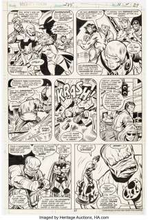 Buscema, John | John Buscema and Chic Stone Thor #285 Story Page 15 Eternals Original Art (Marvel, 1979).... | Heritage