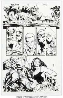 Immonen, Stuart | Stuart Immonen and Wade Von Grawbadger Fear Itself #2 Story Page 12 Original Art (Marvel, 2011).... | Heritage