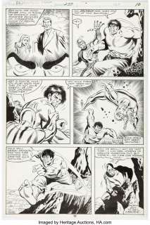 Buscema, Sal | Sal Buscema and Jack Abel The Incredible Hulk #237 Story Page 6 Machine Man Original Art (Marvel, 1979).... | Heritage
