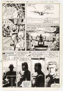 Trimpe, Herb | Herb Trimpe and Jack Abel G.I. Joe, A Real American Hero #6 Story Page 6 Original Art (Marvel, 1982).... | Heritage