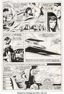 Colan, Gene - Gene Colan and Mike Esposito Sub-Mariner #47 Story Page 21 Doctor Doom Original Art (Marvel, 1972)....