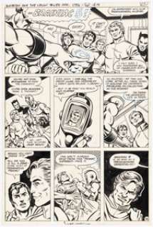 Starlin, Jim | Jim Starlin (uncredited) and Dave Hunt Superboy and the Legion of Super-Heroes #250 Story Page 16 Original Art (DC... | Heritage