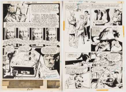 Dezuñiga, Tony | Tony DeZuñiga House of Secrets #120 Complete 6-Page Story Original Art (DC, 1974).... (Total: 6 Original Art) | Heritage