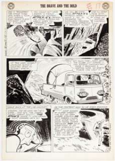Toth, Alex | Alex Toth The Brave and the Bold #53, Flash/Atom Story Page 15 Original Art (DC, 1963). ... | Heritage