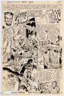Talaoc, Gerry - Gerry Talaoc House of Secrets #111 Complete 5-Page Story Original Art (DC, 1973).... (Total: 5 Original Art)