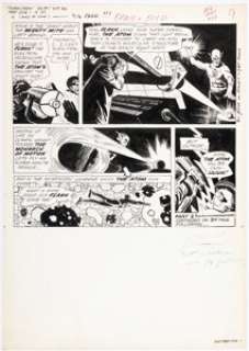 Toth, Alex | Alex Toth The Brave and the Bold #53, Flash/Atom Story Two-Thirds Page 9 Original Art (DC, 1963).... | Heritage