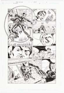 DC Artist - Brad Walker and Jimmy Palmiotti Catwoman #41 Story Page 16 Original Art (DC, 2005)....