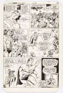 Swan, Curt | Curt Swan and Murphy Anderson Superman Annual #10 Story Page 28 Original Art (DC, 1984).... | Heritage
