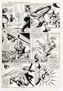 Hannigan, Ed | Ed Hannigan and Al Milgrom The Spectacular Spider-Man #69 Story Page 19 Original Art (Marvel, 1982).... | Heritage