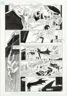 Breyfogle, Norm | Norm Breyfogle and Steve Mitchell Batman #457 Story Page 18 Original Art (DC, 1990). ... | Heritage