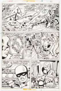 Pollard, Keith | Keith Pollard The Inhumans #10 Story Page 12 Original Art (Marvel, 1977).... | Heritage