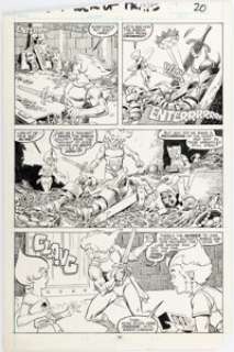 Delbo, José | José Delbo and Dave Simons Thundercats #17 Story Pages 16-18 Original Art (Marvel, 1987).... (Total: 3 Original Art) | Heritage