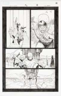 Pham, Khoi - Khoi Pham and Tom Palmer Age of X: Universe #2 Story Page 14 Original Art (Marvel, 2011)....