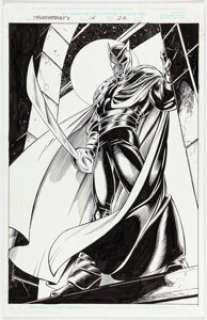 Bagley, Mark - Mark Bagley and Scott Hanna Thunderbolts #16 Splash Page 22 Original Art (Marvel, 1998)....