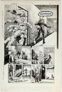 Ridgway, John - John Ridgway and Alfredo Alcala Hellblazer #9 Story Page 8 Original Art (DC, 1988)....