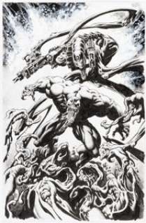 Hotz, Kyle | Kyle Hotz Venom #18 (183) Cover Original Art (Marvel, 2019).... | Heritage