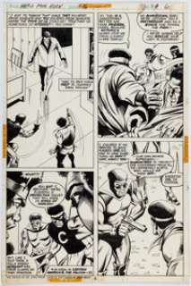 Graham, Billy | Billy Graham and Frank McLaughlin Hero for Hire #16 Story Page 4 Original Art (Marvel, 1973). ... | Heritage