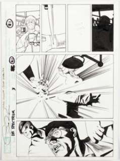 Foreman, Travel - Travel Foreman and Scott Koblish Doctor Spectrum #3 Story Page 20 Original Art (Marvel/MAX, 2004)....