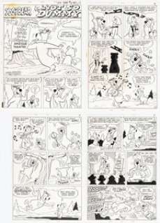 Dirgo, Ray | Ray Dirgo Yogi Bear #21 Complete Issue Original Art Group of 24 (Charlton, 1973).... (Total: 24 Original Art) | Heritage