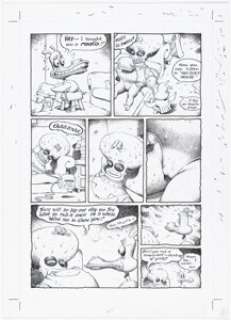 Cooper, Dave | Dave Cooper Dark Horse Presents #132 Story Page 6 Dan & Larry Original Art (Dark Horse, 1998).... | Heritage