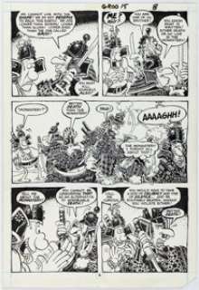 Aragonés, Sergio | Sergio Aragonés Groo the Wanderer #15 Story Page 6 Original Art (Marvel, 1986). ... | Heritage