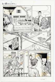 Lapham, David - David Lapham and Gonzalo Mayo Harbinger #10 Story Page 6 Original Art (Valiant, 1992)....