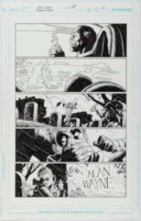 Clarke, Andy - Andy Clarke and Scott Hanna Batman and Robin #10 Story Page 21 Original Art (DC, 2010)....