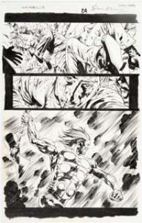 Hitch, Bryan | Bryan Hitch and Paul Neary Ultimates 2 #13 Story Page 29 Original Art (Marvel, 2007).... | Heritage