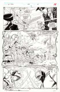 Andrew Wildman and Randy Emberlin - G. I. Joe, A Real American Hero #124 Story Page 10 Original Art (Marvel, 1992)....