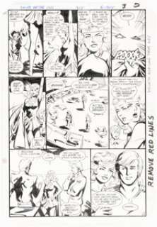 Terry Shoemaker and Karl Kesel - Tales of the Legion of Super-Heroes #315 Story Page 3 Original Art (DC, 1983).