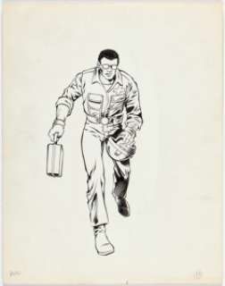 Herb Trimpe | G.I. Joe Order of Battle #1 Doc Illustration Original Art (Marvel, 1986). | Heritage