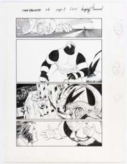Travel Foreman and Tim Townsend - X-Men Unlimited #4 Story Page 7 Original Art (Marvel, 2004).