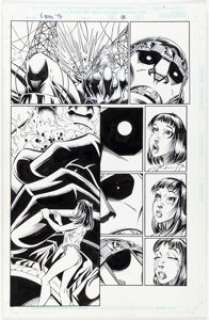 Anthony Castrillo and Al Milgrom X-Men ‘96 #nn Story Page 18 Original Art (Marvel, 1996).