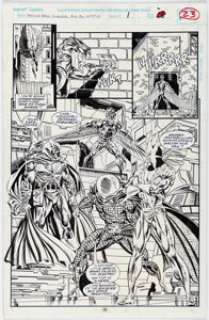 Stewart Johnson and Al Milgrom Spider-Man: Funeral for an Octopus #1 Story Page 18 Original Art (Marvel, 1995). | Heritage