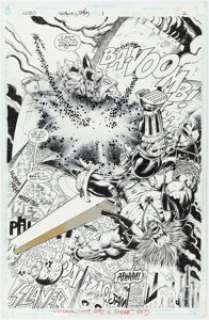 Val Semeiks and John Dell Lobo #1 Splash Page 2 Original Art (DC, 1993). | Heritage