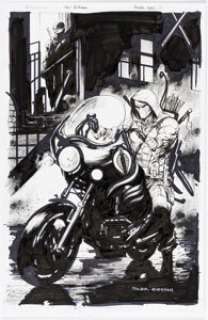 Tyler Kirkham Snake Eyes #2 Variant Cover Original Art (IDW, 2020).