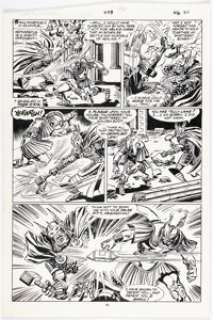 John Buscema and Tom Palmer The Avengers #281 Story Page 16 Original Art (Marvel, 1987). | Heritage