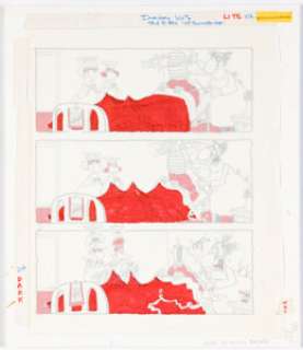 Don "Duck" Edwing MAD #395 Complete 1-Page Story "Of Human Bandage" Original Art (EC, 2000). | Heritage