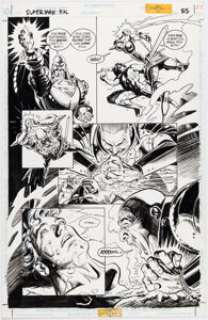 José Luis García-Lopez Superman: Kal Story Page 55 Original Art (DC, 1995). | Heritage