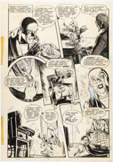 George Evans Ghost Comics #11 Near Complete Story Original Art Group of 5 (Fiction House, 1954). (Total: 5 Items) | Heritage