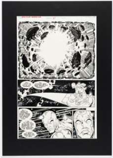 Ron Lim and Tom Christopher Silver Surfer #37 Story Page 16 Original Art (Marvel, 1990). | Heritage