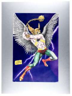 Murphy Anderson - Hawkman Chalk-Talk Illustration Original Art (1990). | Heritage