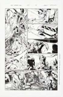 Mark Bagley and Andy Lanning Ultimate Spider-Man #159 Story Page 15 Original Art (Marvel, 2011). | Heritage