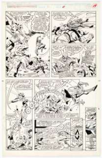 Al Milgrom Deadly Foes of Spider-Man #2 Story Page 19 Original Art (Marvel, 1991). | Heritage