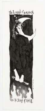 Dave Devries - Morpheus Lord of Dreams/King of Hell Illustration Original Art (2000).