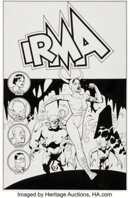 Kevin Nowlan Terra Firma Irma Illustration Original Art (c. 1990s). | Heritage